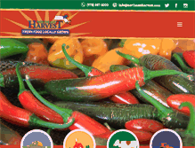 Tablet Screenshot of northeastharvest.com